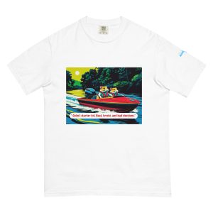 Colin Unisex garment-dyed heavyweight t-shirt